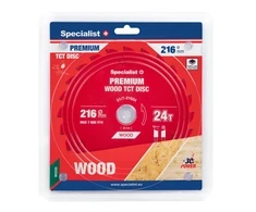 Pjovimo diskas Specialist+ LMS2162430-T; 216x30x1,4 mm; Z24; 5°