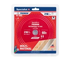 Pjovimo diskas Specialist+ LMM2166030-T; 216x30x1,4 mm; Z60; 0°