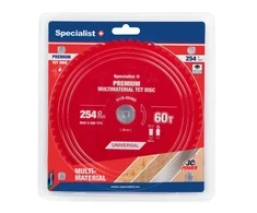 Pjovimo diskas Specialist+ LMM2546030-T; 254x30x1,6 mm; Z60; 0°