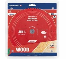 SPECIALIST+ pjovimo diskas Wood 255x48Tx30mm