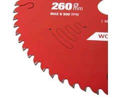 Pjovimo diskas Specialist+ LMS2606030-T; 260x30x1,6 mm; Z60; 5°