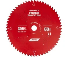 Pjovimo diskas Specialist+ LMS3056030-T; 305x30x1,6 mm; Z60; 5°