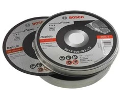 Pjovimo diskas Bosch, 125 mm x 1 mm x 22.23 mm