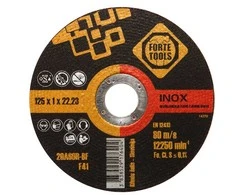 Forte_Tools Pjovimo diskas Forte tools, 125 x 1 x 22.23 mm