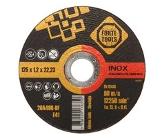 Forte CUTTING DISC 125X1.2X22 MM FORTE TOOLS