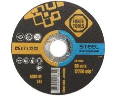 Forte_Tools Pjovimo diskas Forte tools, 125 x 1.2 x 22.23 mm