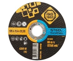 Forte_Tools Pjovimo diskas Forte tools, 125 x 2.5 x 22.23 mm