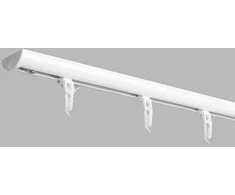 Domoletti Aliuminio sistema DS - PROFILIS, 1 bėgelio, baltos sp., 1,5 m