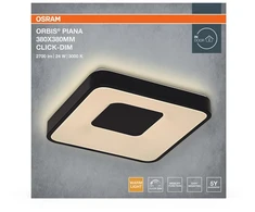 Lubinis šviestuvas Osram LED Ceiling Light. 24W. 3000K. 1450lm. Ø380. juodas