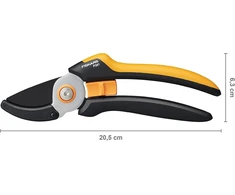 Grieznes sausie zari Fiskars Single Step 1057165, 18.7 cm