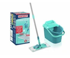 Grindų valymo rinkinys Leifheit Power Clean, šviesiai mėlynas, 6 l