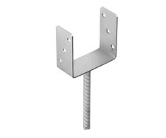 Grundline Brusų kurpė PS140 U formos įmūrijama 141x120x4mm