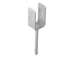 Grundline Sijų palaikymas PS70 71x120x4mm U formos, įmūrijamas