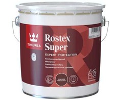 Gruntas, apsaugo metalines konstrukcijas nuo korozijos, Tikkurila, matinis, Tikkurila Rostex Super raudonai rudas
