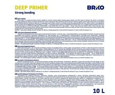 Briko GILUMINIO TVIRTINIMO GRUNTAVIMO PLYTOS 10 L