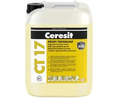 Gruntas giluminis Ceresit CT17. gelsva. 10 l