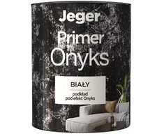 Grunts, sienas Jeger Onyks Primer Baltas, balta, 1 l