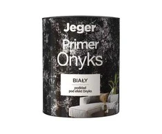 Grunts, sienas Jeger Onyks Primer Baltas, balta, 1 l