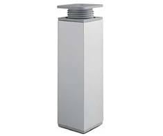 GTV Baldų koja 40x40 80mm Aliuminio