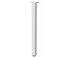 GTV Square aliuminio table leg with regulation foot