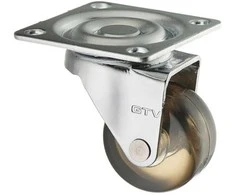 GTV Transparent caster ruda