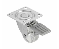 GTV Transparent caster with brake