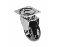 GTV Furniture wheel, Brazylia, juodas, 50mm (without brake)