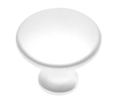 GTV Zamak knob UDINE mat baltas