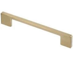 GTV 819 zamak handle, C - 128 mm, brass