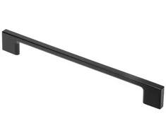 GTV Zamak handle 819 C=160mm juodas