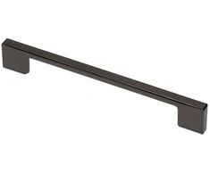 GTV Zamak handle 819 C=160mm juodas chrome