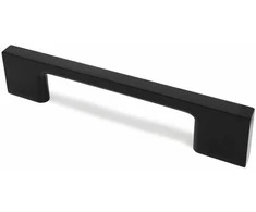 GTV Zamak handle 819 C=96mm juodas
