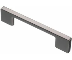 GTV Zamak handle 819 C=96mm juodas chrome