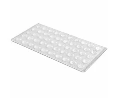 GTV Silikoninės pagalvėlės baldams, 10x3mm, skaidrios, 100 vnt.