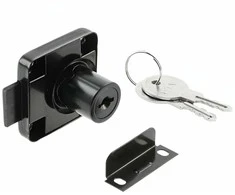 GTV Spintelės užraktas 138mm juoda
