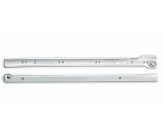 GTV Roller drawer slide baltas L-350