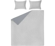 Domoletti BEDSPR PILLOW CASE Pilkas 220X240 2X50X70