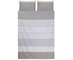 Patalynės komplektas Gultas veļas komplekts Domoletti Celesta 7879, pelēka krās., 200 x 220 cm
