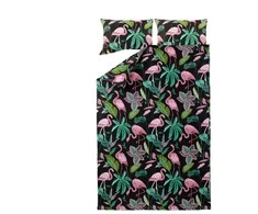 Patalynės komplektas Domoletti Bed Cov Set Cotton Flamingo 200X220