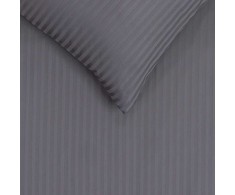 Patalynės komplektas Domoletti BED COV SET Striped Pilkas SATEEN 160x200