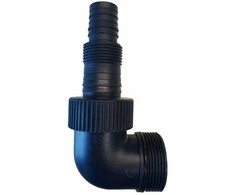 Haushalt Savienojums zemūdens sūkņiem, 1 1/2 collas – Ārējā vītne/25 mm – Caurules uzgalis/32 mm – Caurules uzgalis