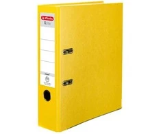 Setter Herlitz svirtis A4 80mm geltona (0011167442)