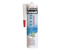 Hermetikas Ceresit Cs25/01, 280 ml, baltas.