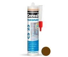 Hermetikas Ceresit Cs25/58, 280 ml, rudos spalvos, šokolado spalvos, 58,