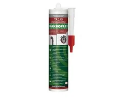 Šilumai atsparus silikoninis hermetikas MAKROFLEX TA 145, raudonos sp., 300 ml