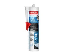 Priešpelėsinis silikoninis hermetikas PENOSIL Stop Fungi, baltas, 310 ml