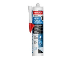 Priešpelėsinis silikoninis hermetikas PENOSIL Stop Fungi, baltas, 310 ml