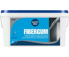 Hidroizoliacinė mastika KIILTO FIBERGUM, su mikro pluoštu, 14 kg