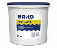 Hidroizoliacinė mastika Briko, 10 kg, juodos spalvos.