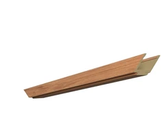 Horizontali durų stakta Domoletti, 60,5 cm x 14–18 cm x 1 cm, belgiško ąžuolo spalvos